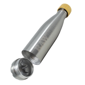 RAW STAINLESS STEEL WATER BOTTLE 1PC