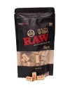 RAW EXTRA WIDE BLACK TIS 50PK