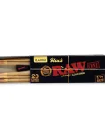 RAW BLACK CLASSIC PRE ROLL CONE 1 1/4 20PK SINGLE