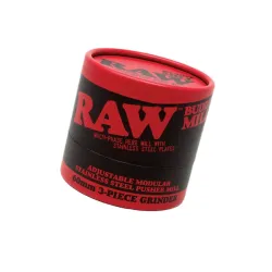 RAW BUDDY MIL GRINDER 60ML BLACK 1PC