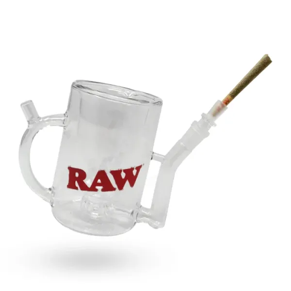 RAW SIP AND SMOKE GLASS MUG 1PC
