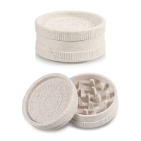 SANTA CRUZ HEMP GRINDER 2 PARTS MIDIUM 12PK