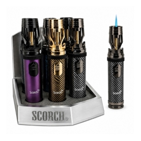 SCORCH TORCH 7.5" TALL SINGLE FLAME 61893-1 6CT