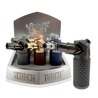 SCORCH TORCH 4" TALL POWERFUL SINGLE TORCH FLAME 61846-1 6CT