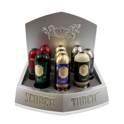 SCORCH TORCH 4" TALL SINGLE FLAME AERIAL BOMB 61873-1 9CT