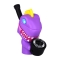 SESHGEAR SILICONE SQUAD SECRET STASH HAND PIPE 4" HP316 8CT - ASSORTRD