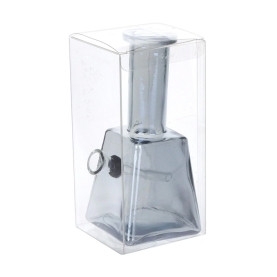 SESHGEAR GLASS MINI WATER PIPE 6" 6CT - SMOKY ASSORTED