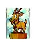 SMELL PROOF BAG SMALL DESIGN 100PK - GOAT