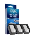 SMYLE INHALER CLOUD FILTER 3PK - WHITE