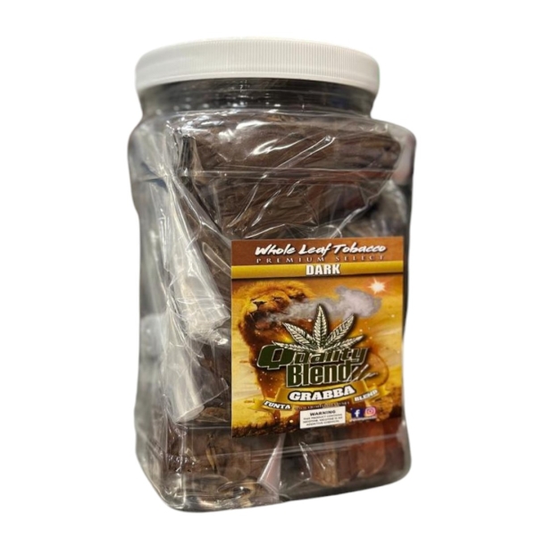 QUALITY BLEND WHOLE LEAF DARK GRABBA 
