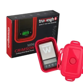 TRUWEIGH CRIMSON COLLAPSIBLE BOWL SC-210 1000G X 0.1