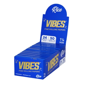 VIBES PAPER + TIPS 1 1/4 50PC 24CT