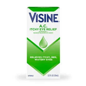 VISINE A.C. ITCHY EYE RELIEF 1/2 OZ VISINE A.C. ITCHY EYE RELIEF 1/2 OZ