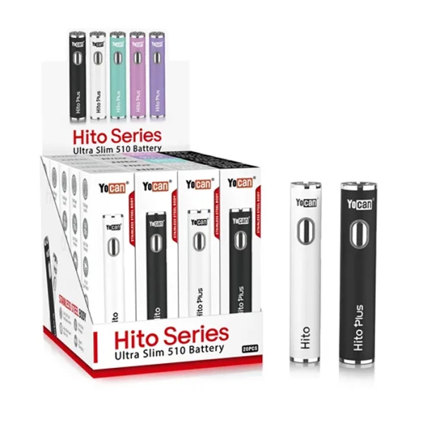 YOCAN HITO SERIES 510 BATTERY 20CT ASSORTED
