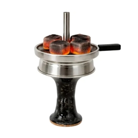 ZEBRA CERAMIC PRO HOOKAH BOWL - PHUNNEL PRO