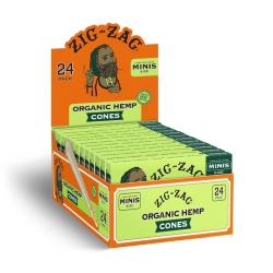 ZIG ZAG ORGANIC CONE 24PK 12CT