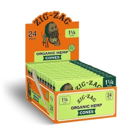 ZIG ZAG ORGANIC CONE 24PK 12CT