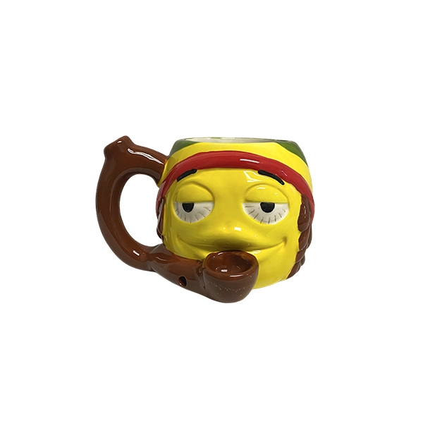 RASTA STONER EMOJI MUG