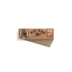 ZIG ZAG ORIGINAL UNBLEACHED ROLLING TIPS