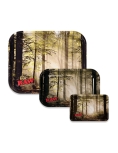 RAW ROLLING TRAY FORREST METAL
