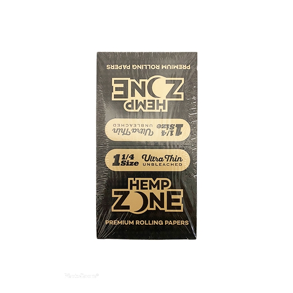 HEMP ZONE ULTRA THIN UNBLEACHED 1 1/4 25CT