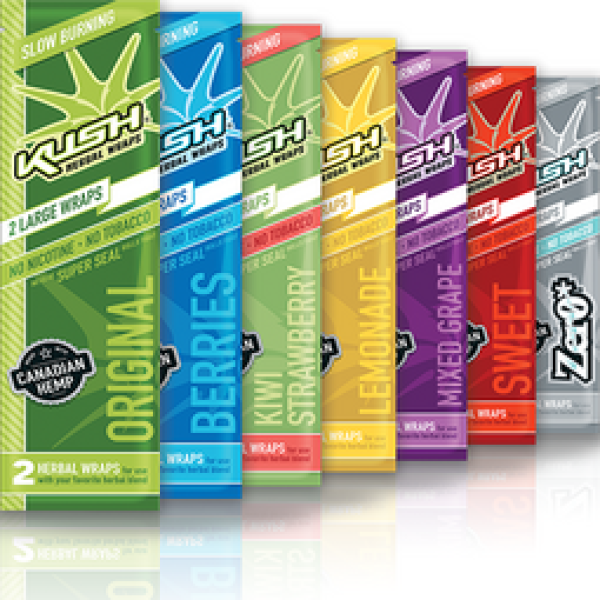 KUSH CONE WRAPS 15CT/30PK