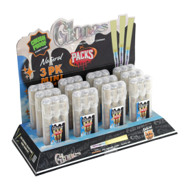 GLONES MINI SIZE PRE-ROLLED CONES GLASS TIP