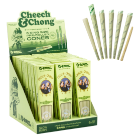 GROLLZ C&C ORGANIC GREEN HEMP KS CONES 6X24CT