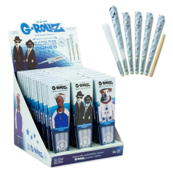 GROLLZ PETS ROCK ORGANIC CONE BLUE 24/6 PK - KING SIZE