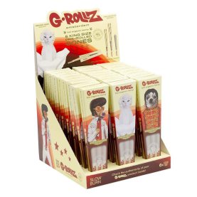 GROLLZ PETS ROCK ORGANIC CONE EXTRA THIN 24/6PK - KING SIZE