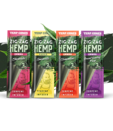 ZIG ZAG HEMP TERP CONES 2PK 15CT