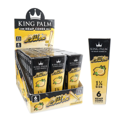 KING PALM HEMP CONES 1 1/4 6PK 30CT