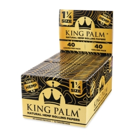 KING PALM PAPERS 1 1/4 W/ MAGNET & TIP 22CT - NATURAL