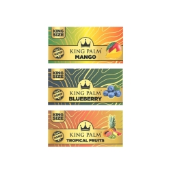 KING PALM PAPERS KING SIZE W/ MAGNET &amp; TIP 22CT