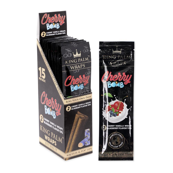 KING PALM XL WRAPS 15CT/2PK KING PALM XL WRAPS 15CT/2PK