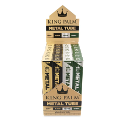 KING PALM METAL TUBE 24PK KP-7073