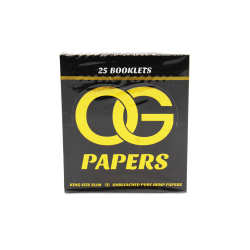 OG PAPERS KS SLIM UNBLEAHED 25CT
