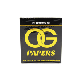 OG PAPERS KS SLIM UNBLEAHED 25CT