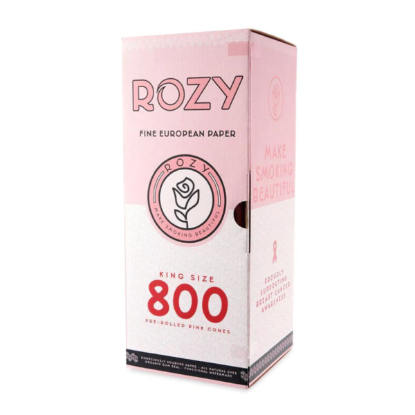 ROZY PINK CONES KING SIZE BULK 800CT