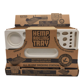 SMOKEZILLA HEMP ROLLING TRAY 022427 - 6CT