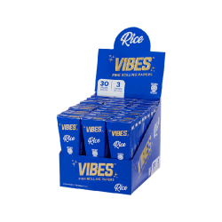 VIBES CONES COFFIN KING SIZE RICE BLUE