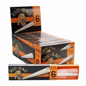 ZIG ZAG CONES 1 1/4 DISPLAY 12PK 24CT