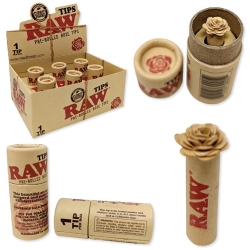 RAW PRE-ROLLED ROSE TIPS 6CT