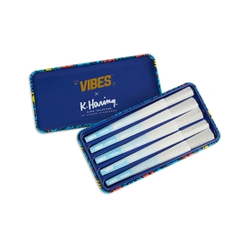 VIBES CONES K. HARING 1 1/4 RICE BLUE