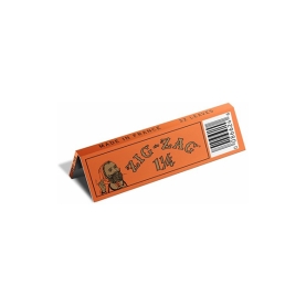 ZIG ZAG FRENCH ORANGE PAPERS 1 1/4 - 48PK